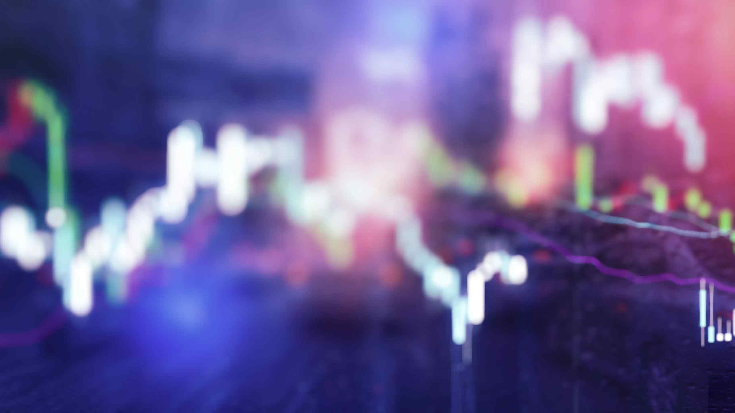 A stylized chart representing prediction markets.